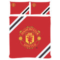 Rouge - Noir - Front - Manchester United FC - Parure de lit CORE