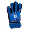 Bleu - Blanc - Front - England FA - Gants de gardien de but - Enfant