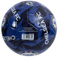 Blanc - Bleu - Bleu roi - Side - Chelsea FC - Ballon de foot