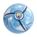 Bleu ciel - Bleu marine - Turquoise vif - Front - Manchester City FC - Ballon d'entraînement