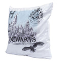 Blanc - Noir - Back - Harry Potter - Coussin HOGWARTS