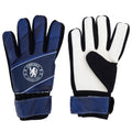 Bleu - Noir - Back - Chelsea FC - Gants de gardien de but FUSE - Enfant