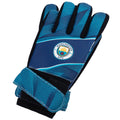 Bleu - Noir - Front - Manchester City FC - Gants de gardien de but FUSE - Enfant