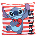 Rouge - Blanc - Bleu - Front - Lilo & Stitch - Coussin