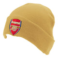 Jaune or - Front - Arsenal FC - Bonnet