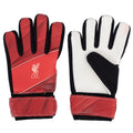 Rouge - Noir - Blanc - Back - Liverpool FC - Gants de gardien de but FUSE - Enfant