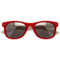 Rouge - Blanc - Front - Wales RU - Lunettes de soleil - Enfant