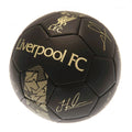 Noir mat - Doré - Side - Liverpool FC - Ballon de foot PHANTOM