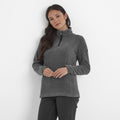 Gris chiné - Front - TOG24 - Haut polaire REVIVE - Femme