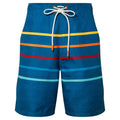 Bleu acier - Front - TOG24 - Short de bain COLTON - Homme