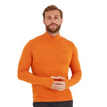 Orange foncé - Side - TOG24 - Haut thermique SNOWDON - Homme