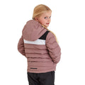 Rose délavé - Noir - Back - TOG24 - Blouson de ski SWIFT - Enfant