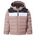 Rose délavé - Noir - Front - TOG24 - Blouson de ski SWIFT - Enfant