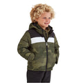 Vert kaki - Noir - Side - TOG24 - Blouson de ski SWIFT - Enfant