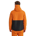 Noir - Orange foncé - Back - TOG24 - Blouson de ski WHISTLER - Homme