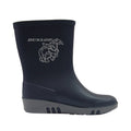 Bleu - Gris - Back - Dunlop - Bottes de pluie - Enfant