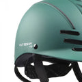 Vert - Noir - Back - Whitaker - Casque d'équitation CLUB - Enfant