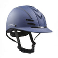 Bleu marine - Noir - Front - Whitaker - Casque d'équitation CLUB - Enfant