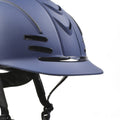 Bleu marine - Noir - Side - Whitaker - Casque d'équitation CLUB - Enfant