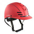 Rouge - Noir - Front - Whitaker - Casque d'équitation CLUB - Enfant