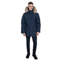 Bleu marine - Side - Trespass - Parka HIGHLAND - Homme