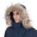 Bleu marine - Close up - Trespass - Parka HIGHLAND - Homme