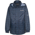 Bleu marine - Front - Trespass Totam - Veste imperméable - Enfant unisexe