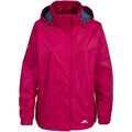 Rose - Front - Trespass Lanna II - Veste imperméable - Femme