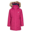 Bordeaux - Front - Trespass - Parka FAME - Fille