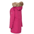 Bordeaux - Back - Trespass - Parka FAME - Fille