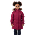 Bordeaux - Side - Trespass - Parka FAME - Fille