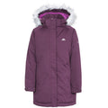 Violet - Front - Trespass - Parka FAME - Fille