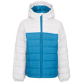 Bleu sarcelle - Front - Trespass - Doudoune OSKAR - Enfant