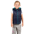 Bleu marine - Side - Trespass - Gilet avec capuche Aretha - Fille