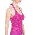 Violet-orange - Pack Shot - Trespass - Haut de tankini WINONA - Femme