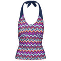 Bleu foncé-violet-rouge - Front - Trespass - Haut de tankini WINONA - Femme