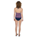 Bleu foncé-violet-rouge - Side - Trespass - Haut de tankini WINONA - Femme