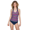 Bleu foncé-violet-rouge - Lifestyle - Trespass - Haut de tankini WINONA - Femme