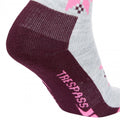 Gris chiné - Lifestyle - Trespass - Chaussettes de ski SNOWFALL - Femme