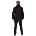 Noir - Side - Trespass - Veste imperméable RAINTHAN - Homme