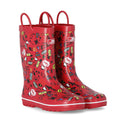 Rouge - Close up - Trespass - Bottes de pluie APOLLOTON - Unisexe