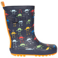 Multicolore - Back - Trespass - Bottes de pluie PUDDLE - Enfant