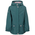 Vert sombre - Front - Trespass - Veste imperméable FLOURISH - Fille