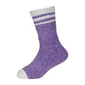 Violet chiné - Lifestyle - Trespass - Chaussettes pour bottes VIC - Enfant