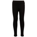 Noir - Front - Trespass - Legging FUZZY - Enfant