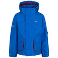 Bleu - Front - Trespass - Veste imperméable DESIC - Enfant