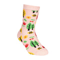 Blanc cassé - Rose clair - Side - Trespass - Chaussettes GARDEN - Enfant