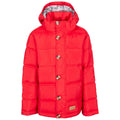 Rouge - Front - Trespass - Parka EXPOSURE - Enfant