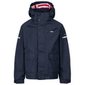 Bleu marine - Front - Trespass - Veste imperméable BLUSTER - Enfant