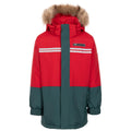 Rouge - Front - Trespass - Imperméable LAYTONE - Enfant